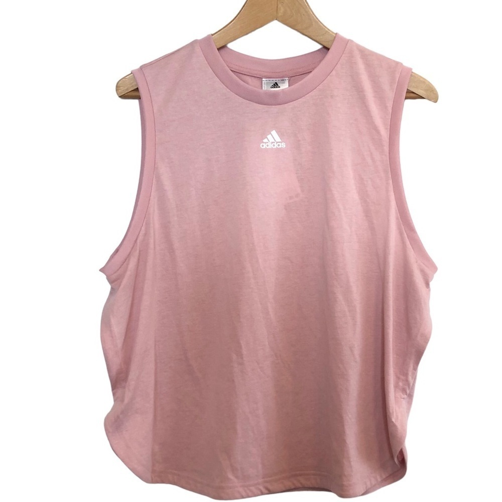 NWT, Adidas Tank Top, Blush Pink, Size Large